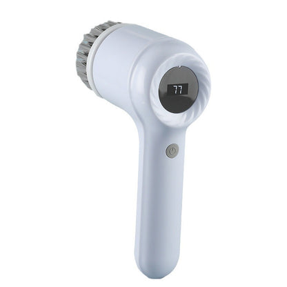 Electric Cleaning Brush Set with Multiple Interchangeable Heads